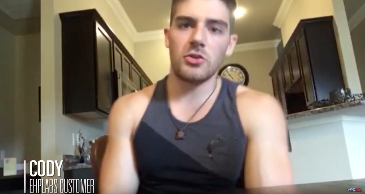 OxyWhey Testimonial by Cody | EHPlabs