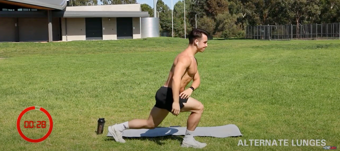 Fraser Wilson Lower Body Home Workout