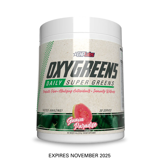 OxyGreens - Daily Super Greens Powder - Guava Paradise