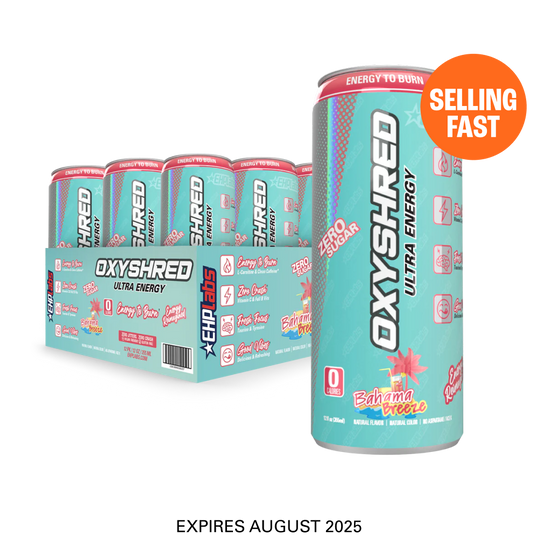 OxyShred Ultra Energy Drink RTD (12-Pack) - Bahama Breeze