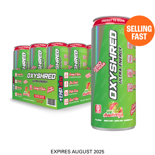 OxyShred Ultra Energy Drink RTD (12-Pack) - Kiwi Strawberry