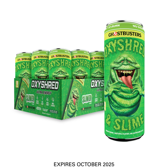 OxyShred Ultra Energy Drink RTD (12-Pack) - Ghostbusters Slimer