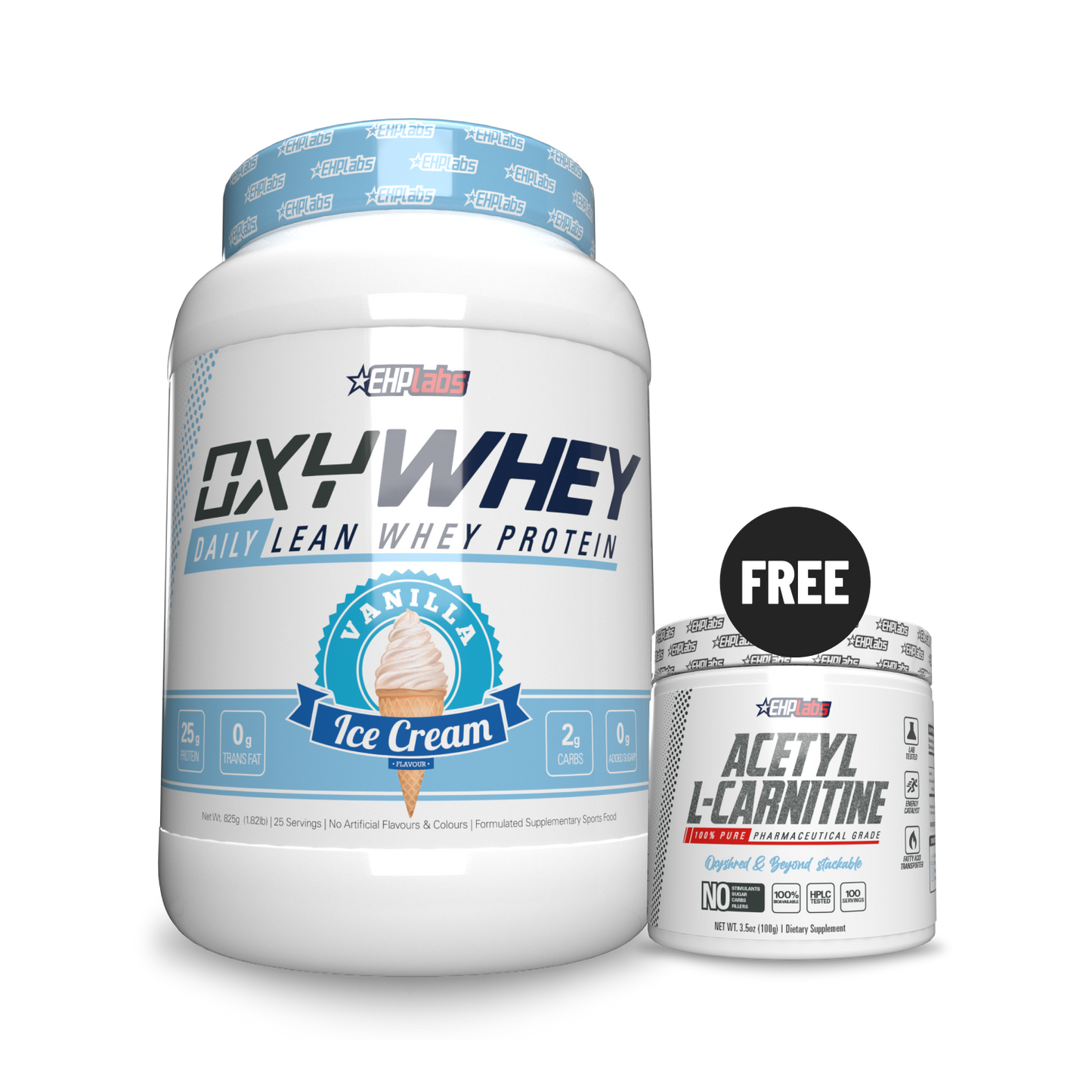 Buy OxyWhey, Get FREE Acetyl