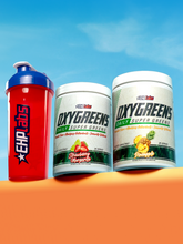 OxyGreens Twin Pack With EHP Shaker Bottle