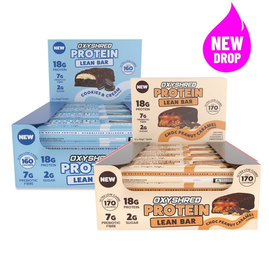 OxyShred Lean Protein Bars (12-Pack) Buy One, Get One 50% OFF