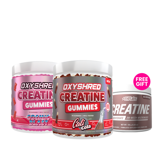 OxyShred Creatine Gummies Twin Pack Plus