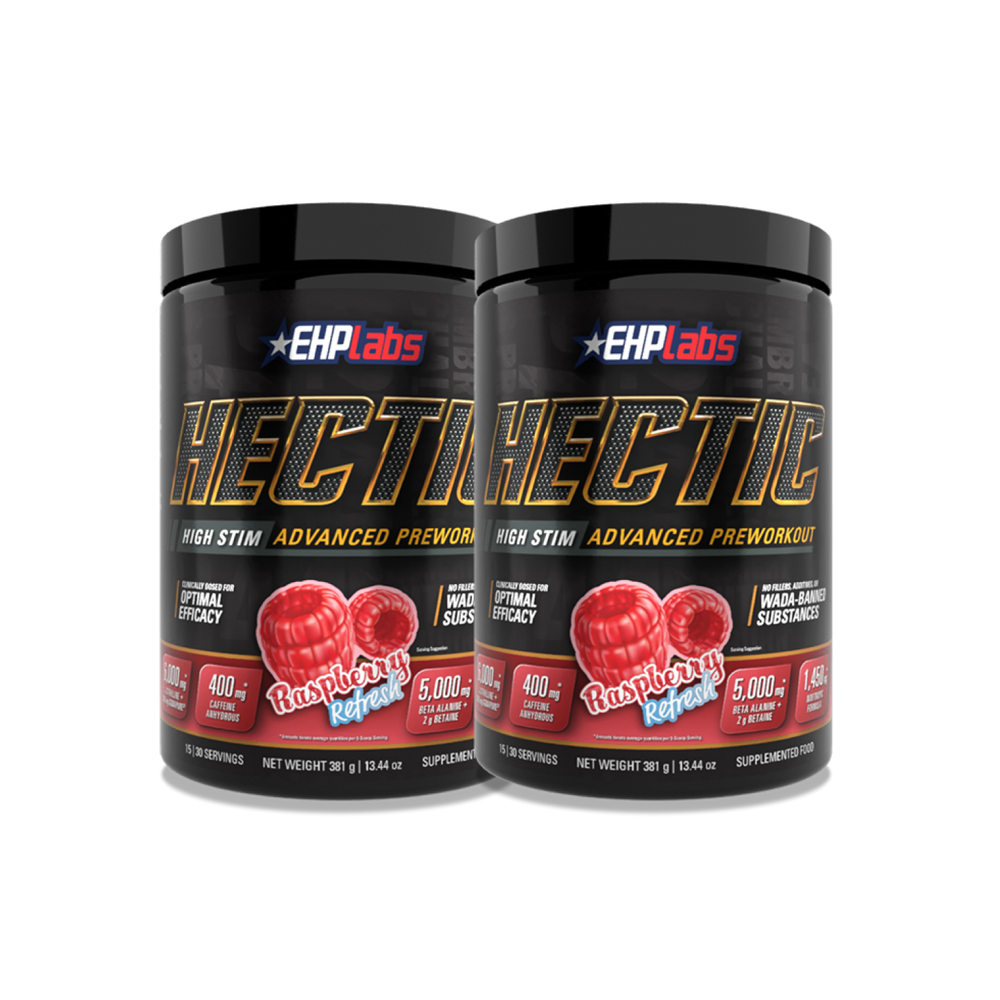 HECTIC Pre-Workout Twin Pack