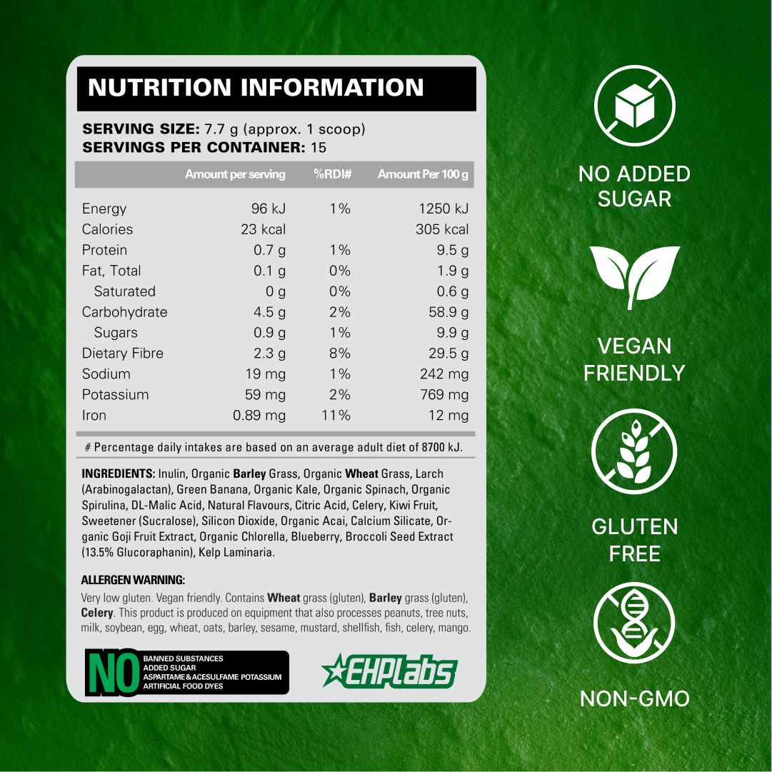 OxyGreens - Daily Super Greens Powder (15 Serves)