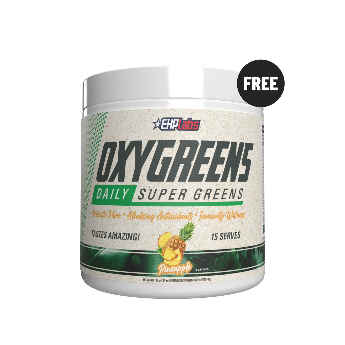 OxyGreens Pineapple - 15 Serves