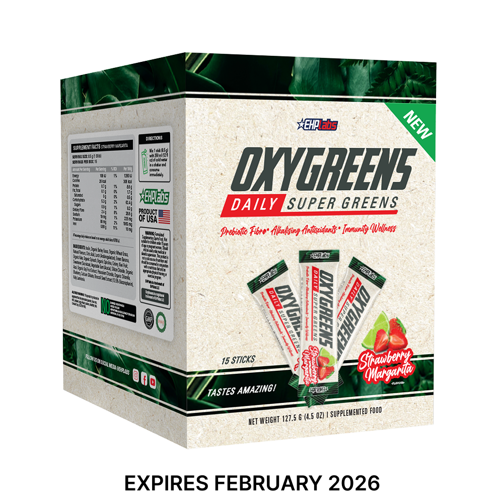 OxyGreens Stick Pack - Strawberry Margarita