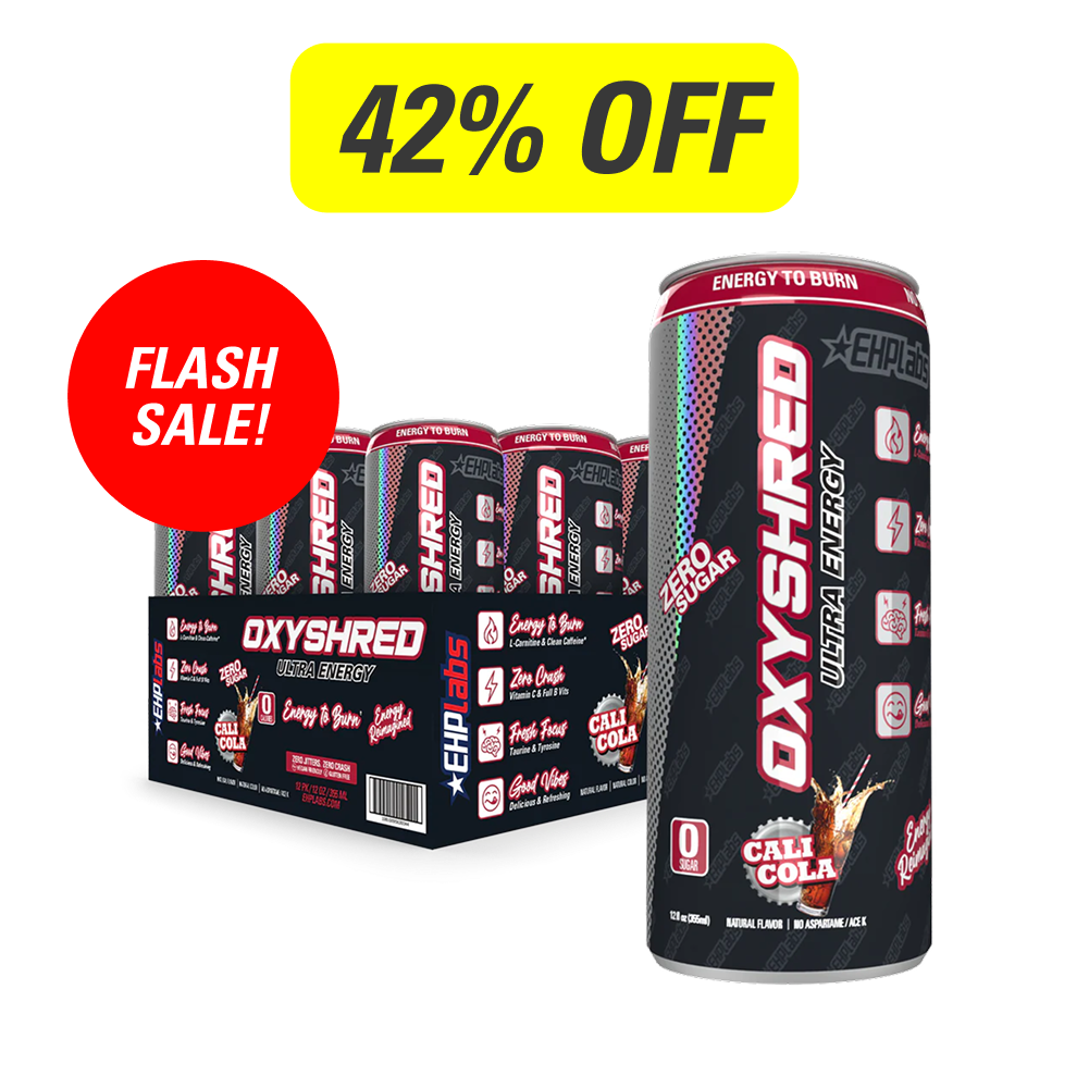 OxyShred Ultra Energy Drink RTD (12-Pack) - Cali Cola