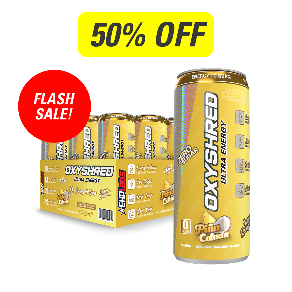 OxyShred Ultra Energy Drink RTD (12-Pack) - Pina Colada