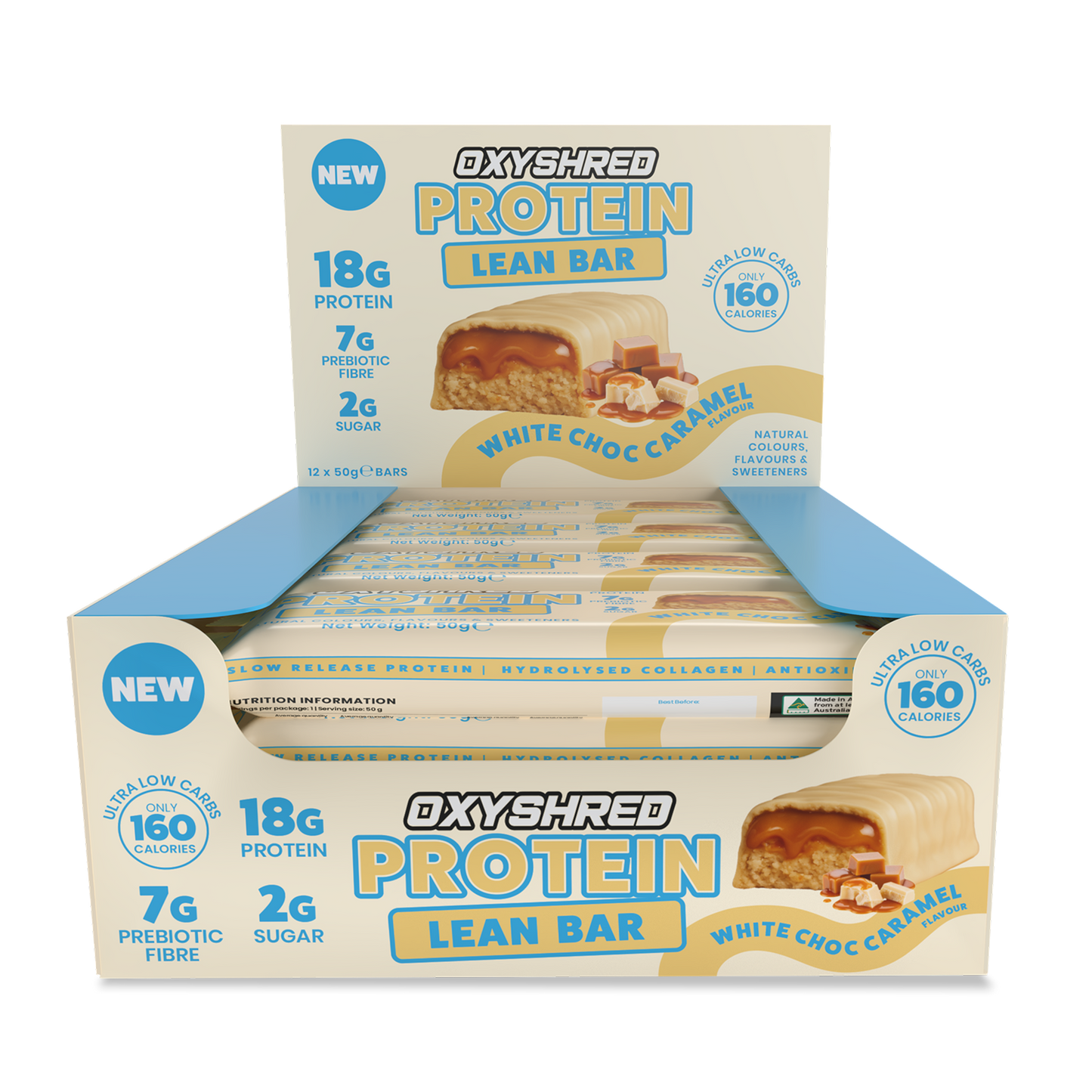 OxyShred Lean Protein Bars (12-Pack)