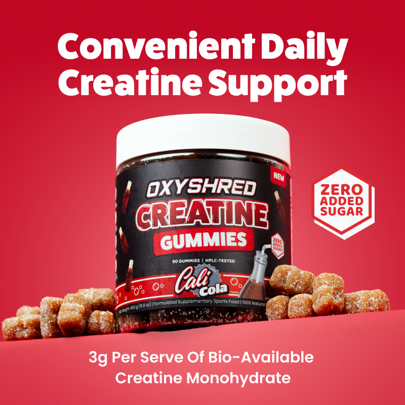 OxyShred Creatine Gummies Twin Pack Plus