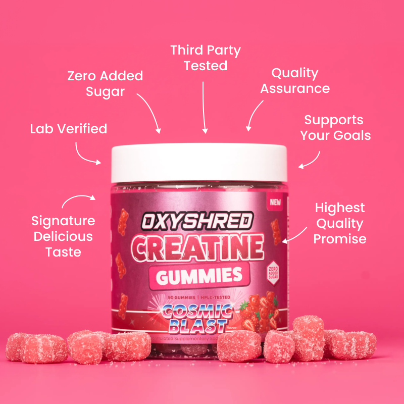OxyShred Creatine Gummies Twin Pack Plus
