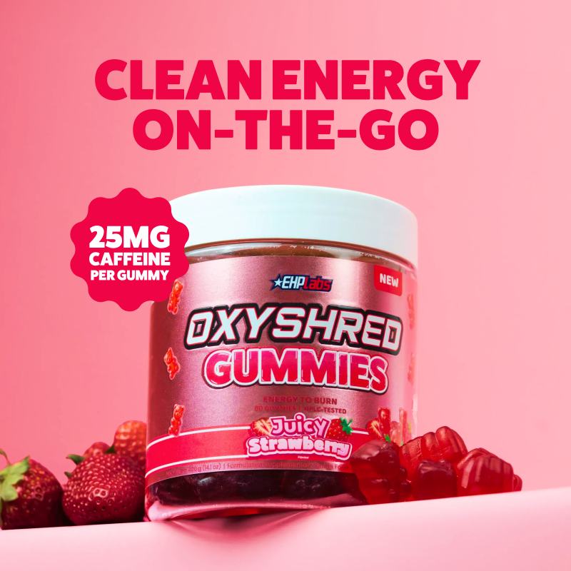 OxyShred Gummies - Juicy Strawberry