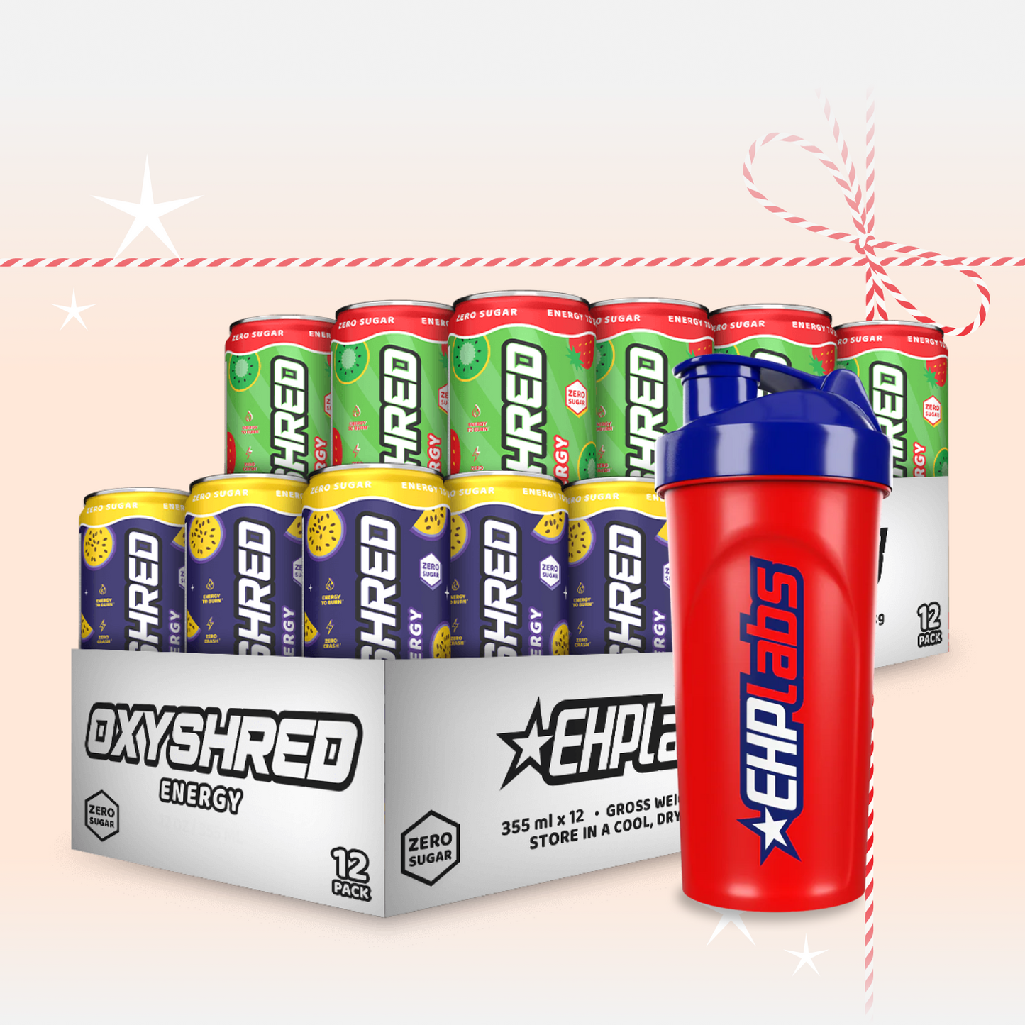OxyShred Energy (12 Pack) - Twin Pack