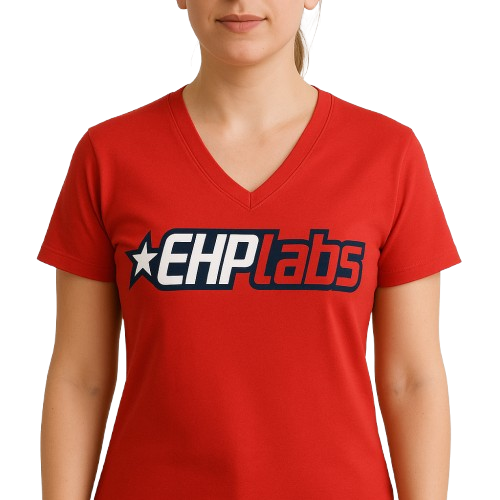 EHPlabs Womens Red T-Shirt