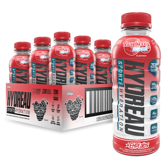 HYDREAU - Sports Hydration (Ready-to-Drink) - Raspberry Refresh