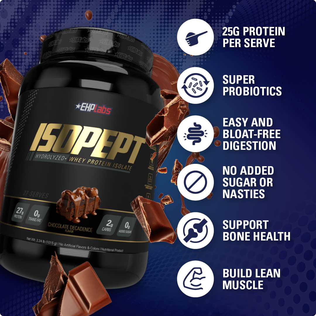 Buy ISOPEPT Hydrolyzed Whey Protein By EHPlabs Online - EHPlabs Australia