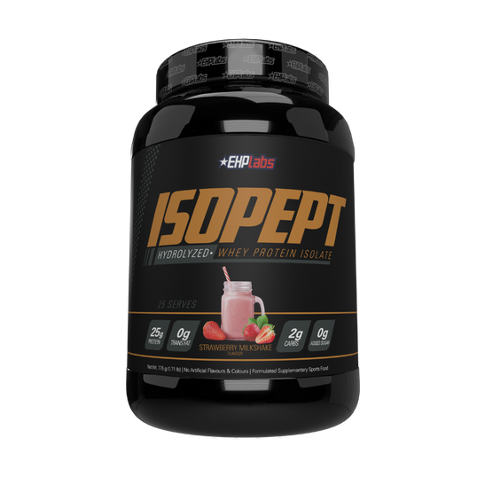 ISOPEPT Hydrolyzed Whey Protein - Strawberry Milkshake
