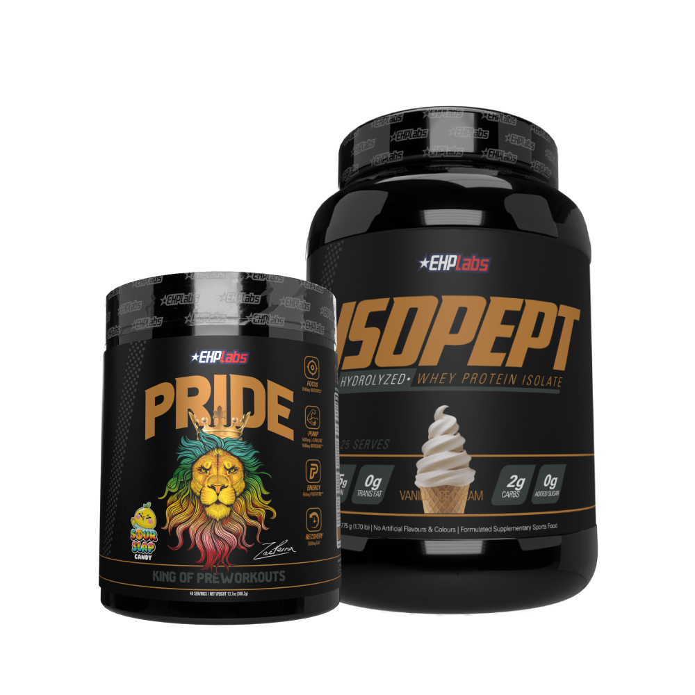 PRIDE + IsoPept Muscle Gain Bundle