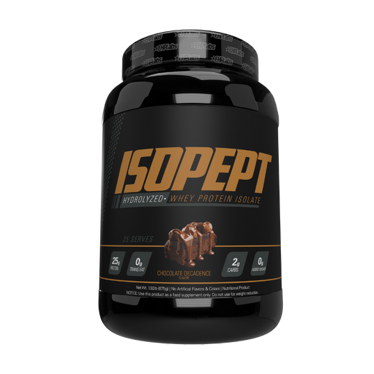 ISOPEPT Hydrolyzed Whey Protein - Chocolate Decadence