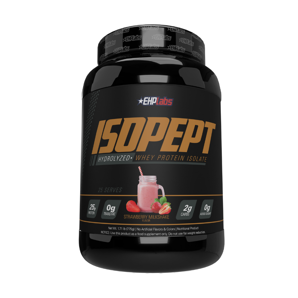 ISOPEPT Hydrolyzed Whey Protein - Strawberry Milkshake