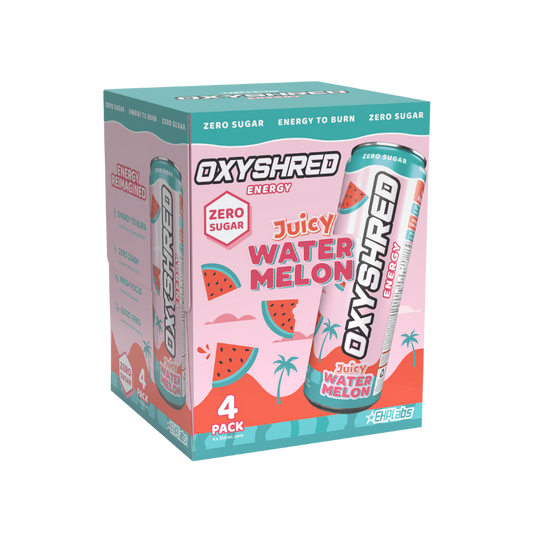 OxyShred Ultra Energy Drink RTD (4-Pack) - Juicy Watermelon