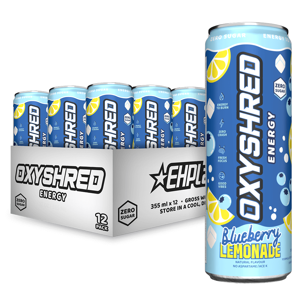 Buy OxyShred Energy Drink RTD (12-Pack) by EHPlabs online - EHPlabs Australia