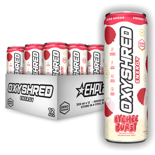 OxyShred Energy Drink - Lychee Burst