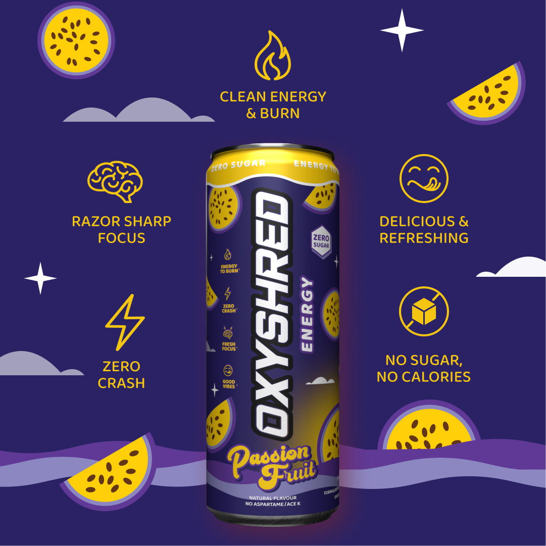 OxyShred Energy Drink RTD (12-Pack)