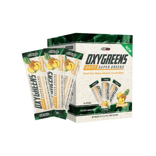 OxyGreens Stick Pack - Super Greens - Pineapple