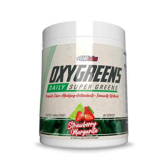 OxyGreens - Daily Super Greens Powder - Strawberry Margarita