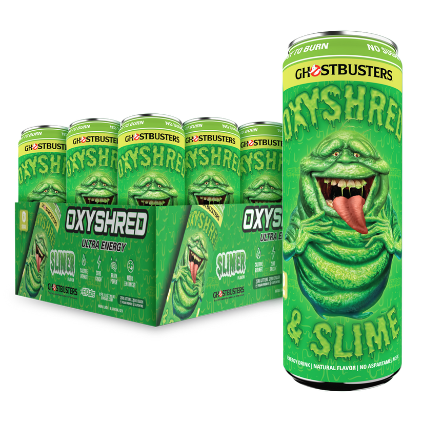 Buy OxyShred Ultra Energy Drink RTD (12-Pack) - Ghostbusters Slimer by ...