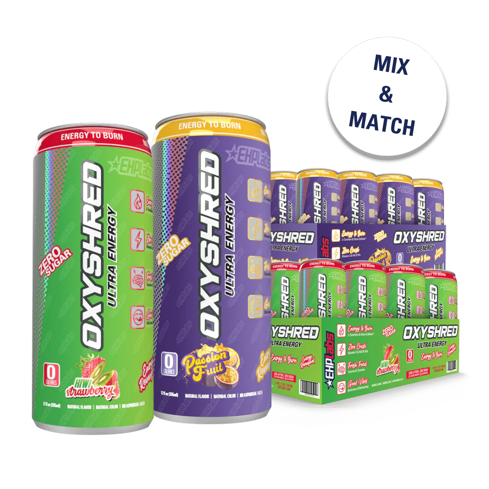 OxyShred Ultra Energy Drink Twin Pack (2 x 12 Cans)