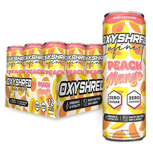 OxyShred Infinity Caffeine-Free Drink - Peach Mango