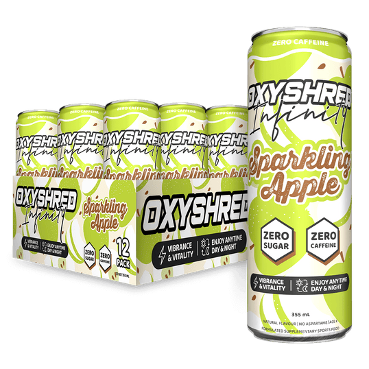 OxyShred Infinity Caffeine-Free Energy Drink - Sparkling Apple