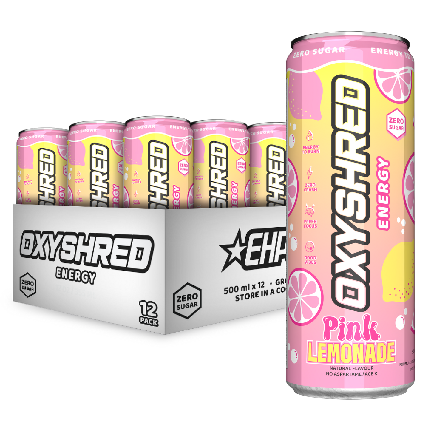 OxyShred Energy Drink RTD (12-Pack)