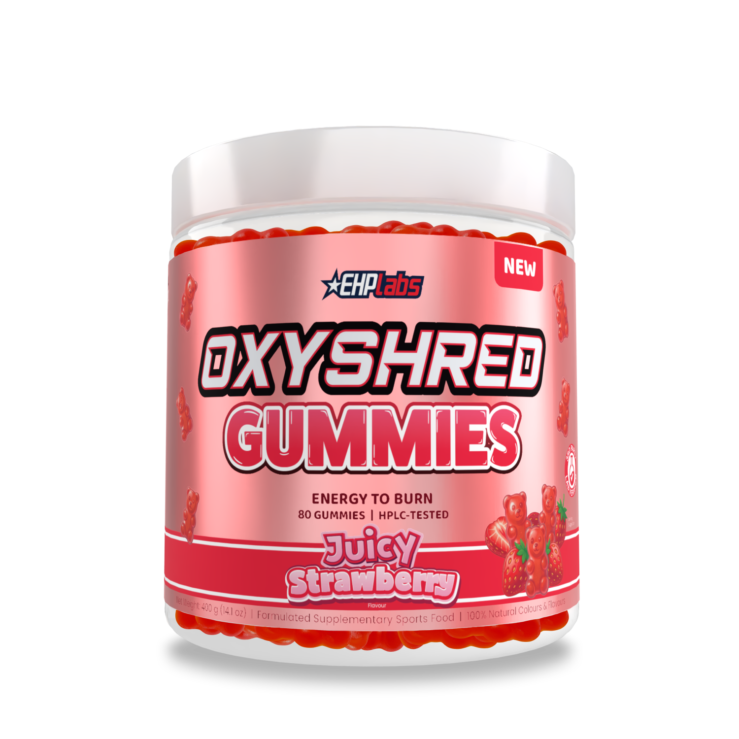 OxyShred Gummies - Juicy Strawberry