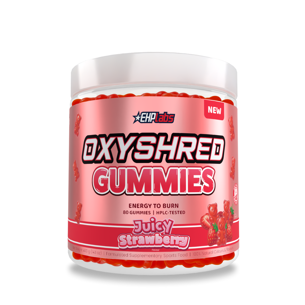 OxyShred Gummies - Juicy Strawberry