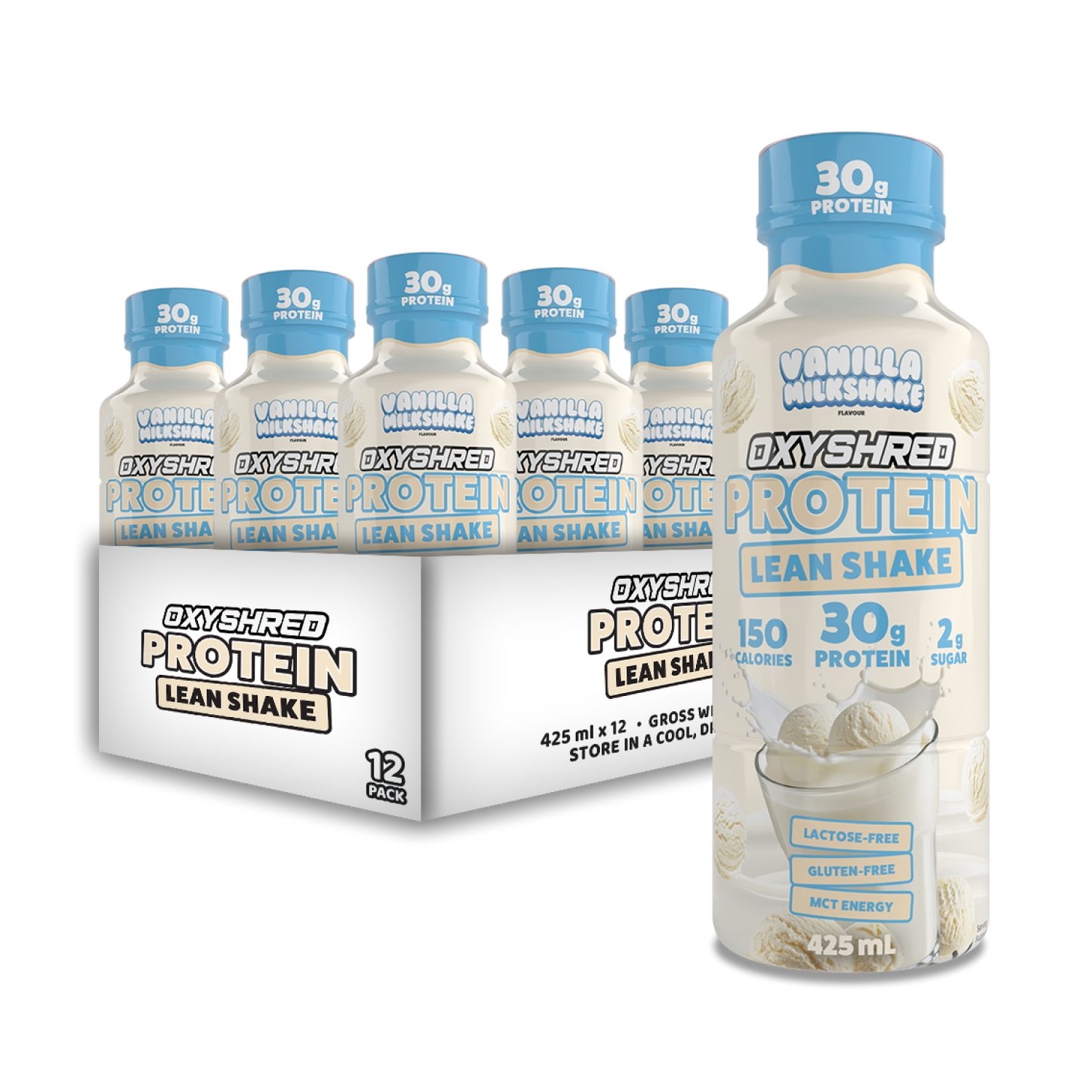 OxyShred Lean Protein Shakes (12-Pack)