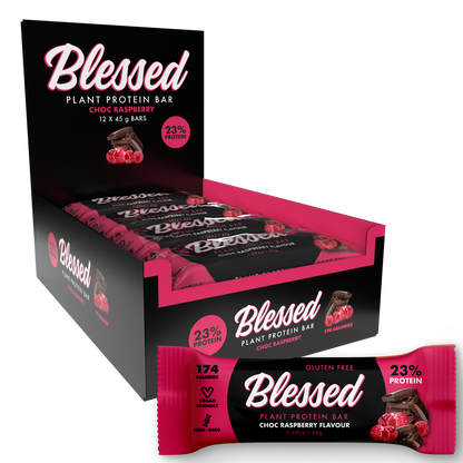 Blessed Plant Protein Bar - Choc Raspberry